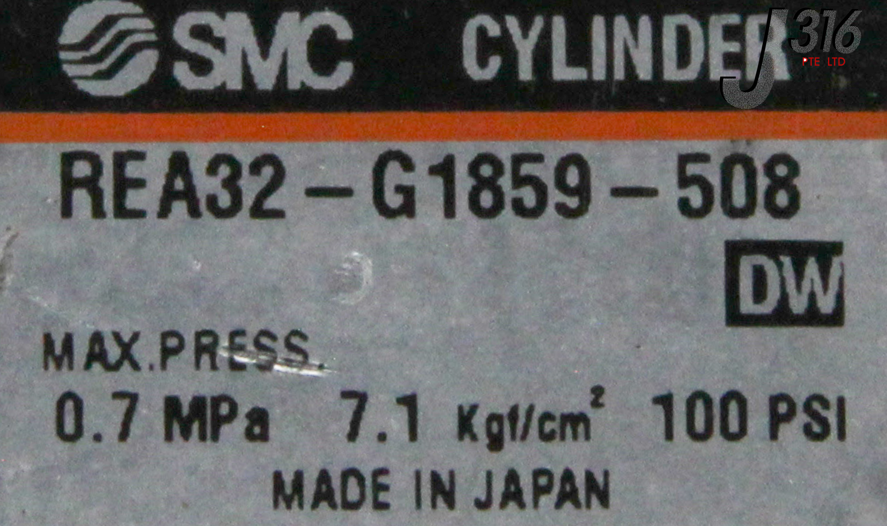 9077 SMC AIR LIFT CYLINDER REA32-G1859-508 | eBay